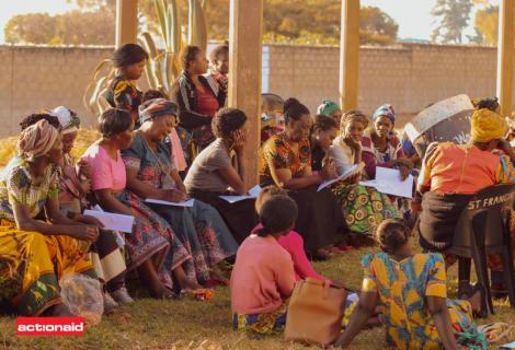Women group community activity
