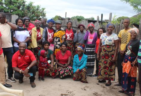 GS nalolo, zambia visit