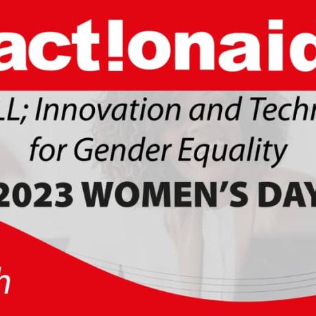 actionaid celebrate 2023 International Women's Day