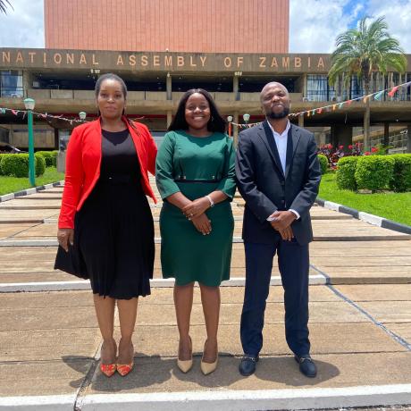 CPD & ACTIONAID team after the parliamentary submission